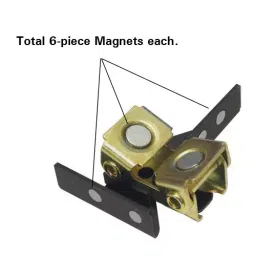 Hawk Adjustable Magnetic Tab Holder V Shape Base for Tack Welding and Fabrication, MFT10 image 2