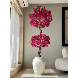 Mason Home Artificial Fuchsia Pink Bougainvillea Plant image 1