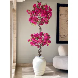 Mason Home Artificial Fuchsia Pink Bougainvillea Plant image 3