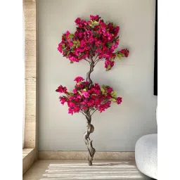 Mason Home Artificial Fuchsia Pink Bougainvillea Plant image 4