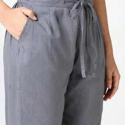 SHOWOFFFF Women Cropped Ethnic Palazzos image 2