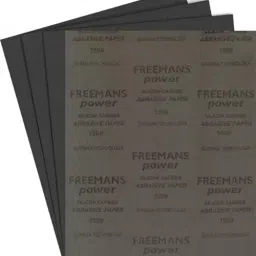 Freemans 9x11 Inch A100 Grit Carbide Abrasive Paper, SCP-100 (Pack of 50) image 1