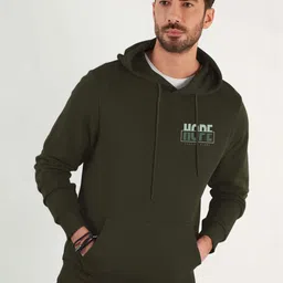 Mast & Harbour Men Printed Hooded Sweatshirt-picture-20