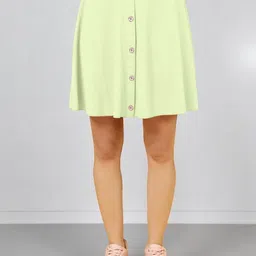 The Roadster Lifestyle Co A-line Mini Skirt-image-75