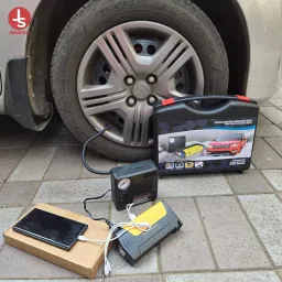 Jawsons Car Jumper With Inflator Red & Black, 2409-44 image 4