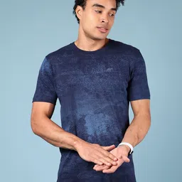 V-Mart Men Printed Pockets Slim Fit T-shirt-picture-19