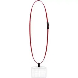 Kokuyo 56x91 mm Red Soft Business Card Name Tag Case, Nuff-S180-10NR image 2