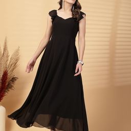 R.Code by The Roadster Life Co. Women Fit & Flare Maxi Dress-picture-18