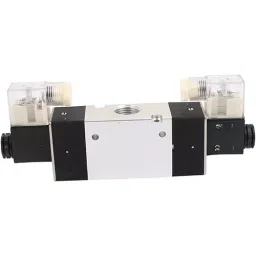 Panacea Technology 12.7 mm (1/2 Inch) 3/2 Way 220 VDC Double Solenoid Valve 3V420-15 image 3