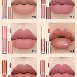 Wotsriab Set Of 12 Liquid Lipstick - 2.5 ml Each-Shade 01-02-03-04-05-06-07-08-09-10-11-12 image 2