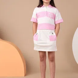 U.S. Polo Assn. Kids Girls Pure Cotton A-Line Mini Pencil Skirt-picture-30