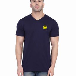 BEYOU FASHION V-Neck Short Sleeves Applique Slim Fit T-shirt-picture-48