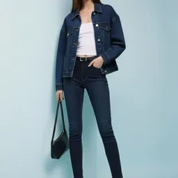 OMG CREATION Women Skinny Fit Mid-Rise Stretchable Jeans-image-32