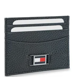 Tommy Hilfiger Men Textured Leather Card Holder image 2