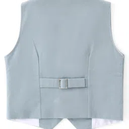 Mark & Mia Full Sleeves Solid Colour 3 Piece Party Suit with Bow - Multicolour image 5