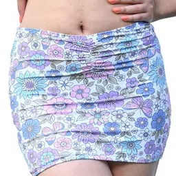 TFW Printed Mini Swim Skirt image 1