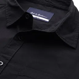 Mast & Harbour Solid Relaxed Pure Cotton Casual Shirt image 5