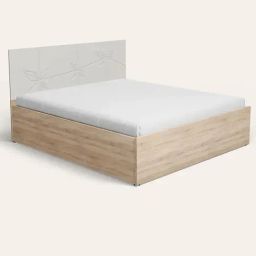 Godrej Interio Upmods Leef Engineered Wood Queen Box Bed - Sonoma Oak, Knock Down-picture-16