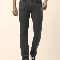 People by Pantaloons Dark Grey Comfort Fit Jeans-picture-38
