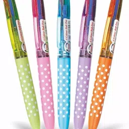 Flair Sunny Ball Pen 4 In 1 Pack of 10 Multicolor image 3