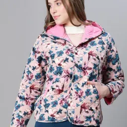 Oxolloxo Multicolor Floral Bomber Jacket-image-32