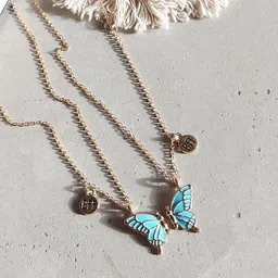 Octagon hub Gold-Plated Necklace image 2