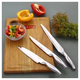 HAZEL Stainless Steel Sharp Kitchen knife for Kitchen Set of 3|Chef Knife, Paring Knife & Carving Knife-image-56