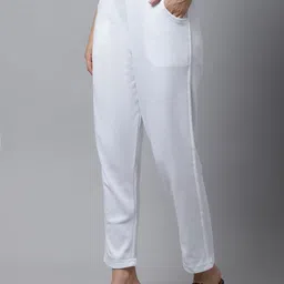 LEGITLOOKS Women Pack Of 2 Regular Fit Mid-Rise Trousers image 2