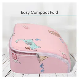 R for Rabbit 100% Cotton Baby Bedding Nest - Pink image 3