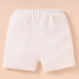 Ben Benny 100% Cotton Knit Half Sleeves Front Open Shorts Nightsuit with Cloud Print - Navy Blue image 4