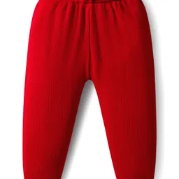 Doodle Poodle Knit Full Sleeves Pullover Sweater Set with I Love Mom Design - Red image 4