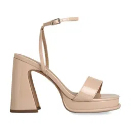 Call It Spring Women's Beige Ankle Strap Sandals-image-21