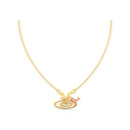 P.C. Chandra Jewellers 22k Yellow Gold Songbird Accents Pendant-picture-33