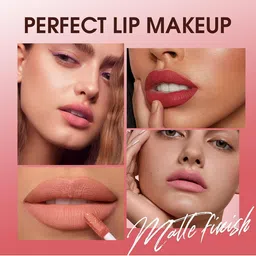 Adbeni Long Lasting Matte Me Liquid Lipstick - 11- Element Protect- 4ml image 4