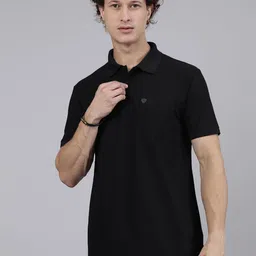 Lux Cozi Fillament Polo Collar Short Sleeves Lounge T-Shirt-picture-20