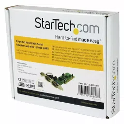 StarTech.com 2 Port PCI RS422 RS485 Serial Card, PCI2S4851050 image 5