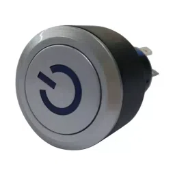 RS PRO Illuminated Push Button Switch Momentary 22.2 mm Cutout SPDT Blue LED 250 V AC, 1758412-picture-48