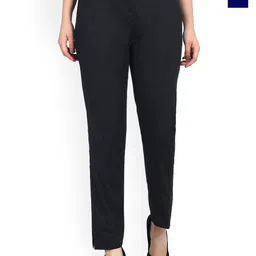 MIXFIT Women Pack Of 2 Slim Fit Regular Trousers-image-80