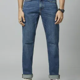 Celio Blue Cotton Regular Fit Jeans-picture-34