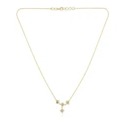malabar gold and diamonds Malabar Gold & Diamonds 18k Yellow Gold Necklace For Women-picture-32