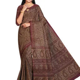 ATHEIA Multi Pure Cotton Printed Sarees image 2