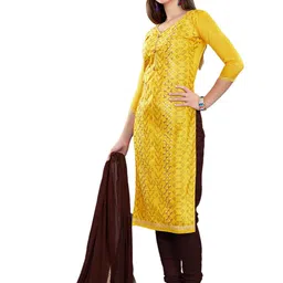 Maroosh Embroidered Unstitched Dress Material image 2
