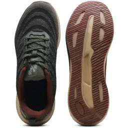 Asian Men's POWERPLAY-25 Olive & Black Running Shoes image 4