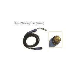 cytronics arc CYTRONICS CO2 Air Protective Welding Gun Brass Nozzle Binzel Black & Red, 36KD image 2