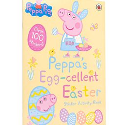 penguin random house Peppa Pig: Peppa's Egg Cellent Easter Sticker Activity Book -English-picture-31