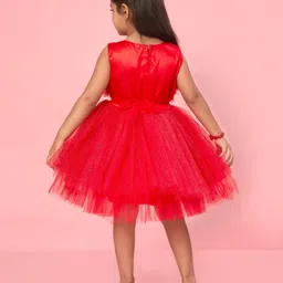 Sangria Girls Net Fit and Flare Dress image 3