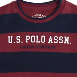 U.S. Polo Assn. Kids Boys Striped T-shirt image 3
