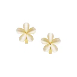 Maasha Set Of 3 Stylish Floral & Leaf Design Earrings image 2