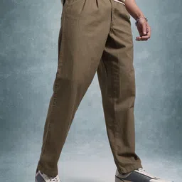 Roadster Men Pleated Trousers-picture-42