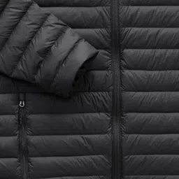 forclaz Men’s recycled trekking down jacket -3°C, MT100 - Black image 3